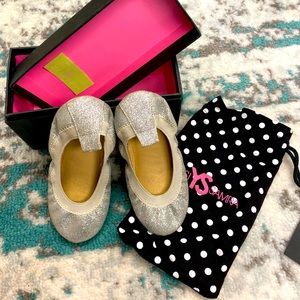 Yosi Samira Miss Samara Silver Glitter Flat